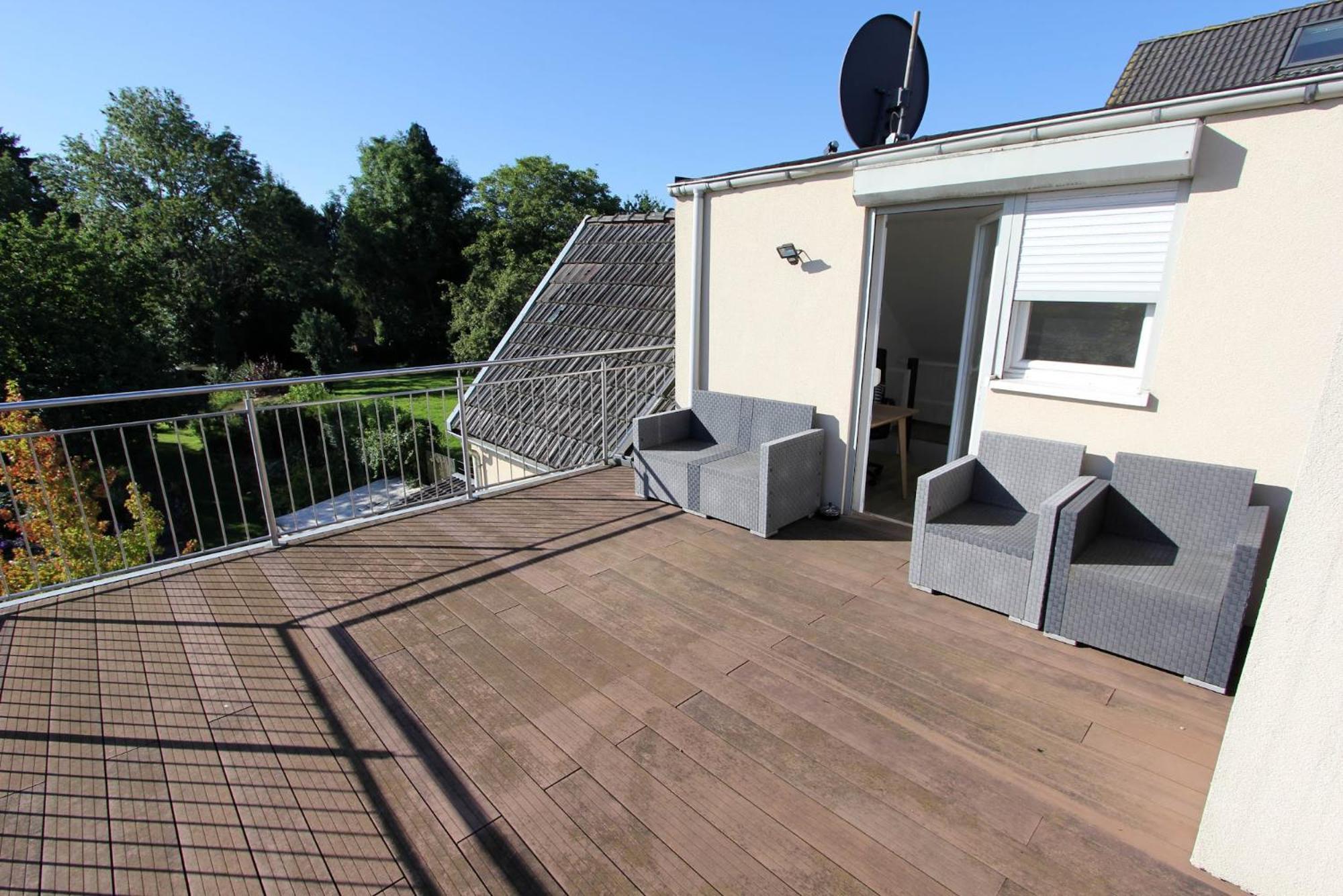 Ferienoase Mit Fernblick Herzogenrath Exterior foto